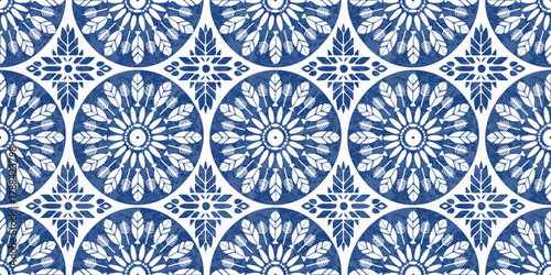 Ikat geometric folklore ornament. Oriental vector damask pattern. Ancient art of Arabesque. Tribal ethnic texture. Spanish motif on the carpet. Aztec style. Indian rug. Gypsy, Mexican embroidery.