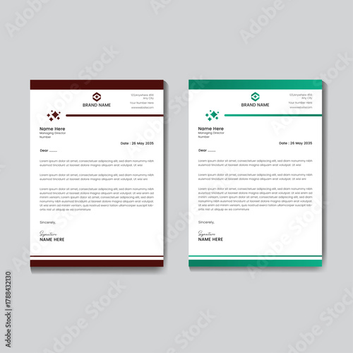 Clean Professional Office Document Letterhead