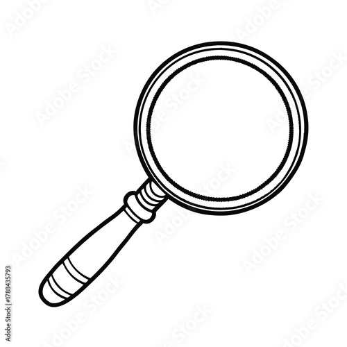 vector magnifying glass