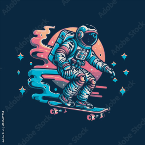 Lion man snowboard helmet cartoon vector zombie monster graffiti character skull art design