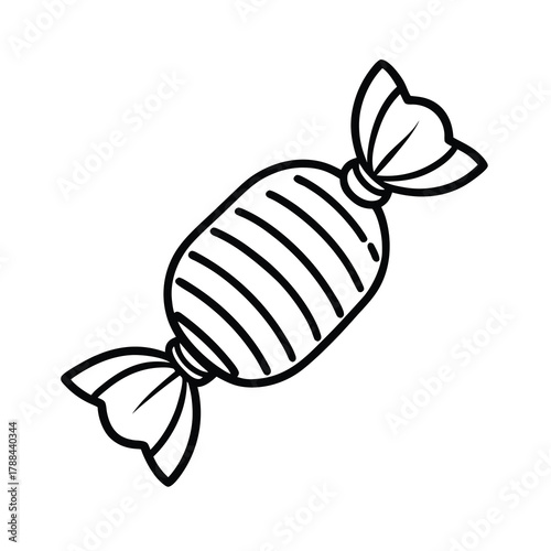 vector illustration of cartoon Chocolate