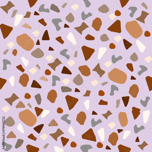 terrazzo flooring or marble old. polished stone texture beautiful for background pattern wall and colour beautiful. Vector texture. Modern surface abstract seamless pattern. Granite background