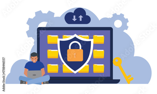 Data security, protected access control, privacy data protection