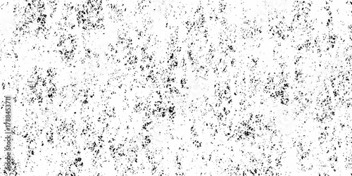 White, black dust overlay distress grungy grain, noise effect paint wall. small particles of debris and dust. crack and scratch dust paint concrete wall. subtle halftone grunge urban texture vector.