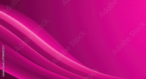 Abstract magenta and pink background with soft, gentle flowing curves and waves, creating a modern artistic pattern ,dynamic, ripple, pattern
