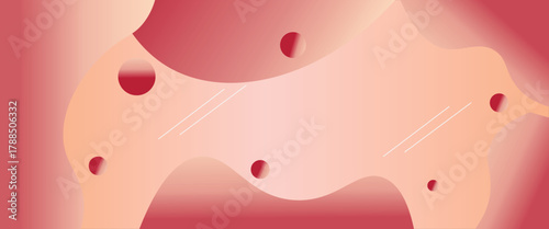 Printcool abstract liquid background. fluid trendy gradient. shape composition design. eps 10 vector.