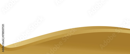 Light Golden fabric smooth texture surface background. Smooth elegant gold silk in Sepia toned. Texture, background, pattern, 3D vector illustration. eps 10