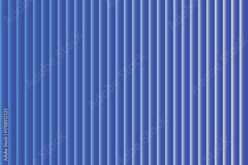 Vibrant blue vertical stripes with subtle gradient and shadows creating a modern abstract background texture