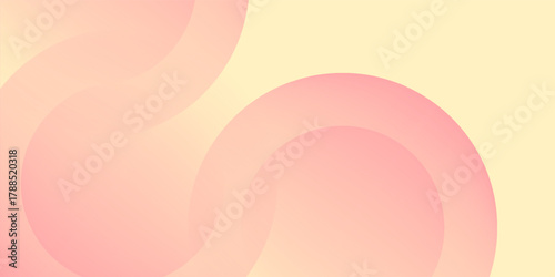 abstract background.modern.minimalist.pink and yellow gradations.circle effect.memphis.trendy .eps 10