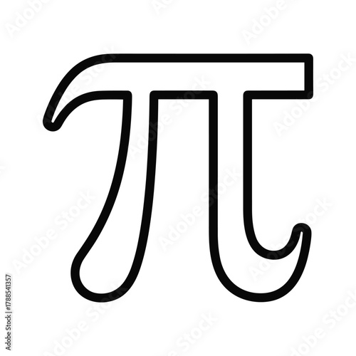 Greek letter pi symbol