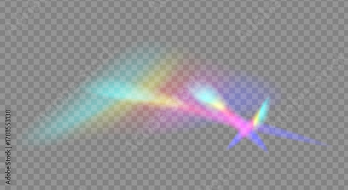 Png crystal rainbow, prism rainbow light, abstract jewelry reflex prism, transparent flare glowing glass overlay light png, diamond spectrum effect sparkle