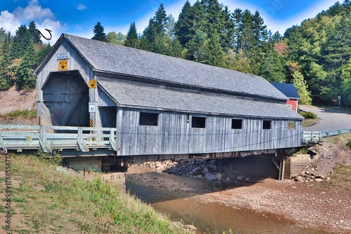 Bild auf Leinwand St. Martins, New Brunswick, Canada