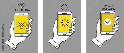 Comprehensive payment design elements featuring diverse color options and essential typography for financial and transactional graphics