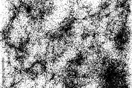 Grunge grainy texture black background