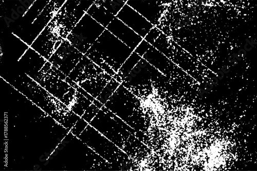 Grunge grainy texture black background