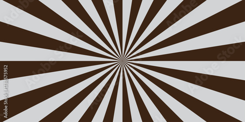 Sunburst Modern retro vintage sunrise sunbeam element spiral striped. Spiral starburst and striped pattern abstract geometric retro sunrays line wavy texture.	