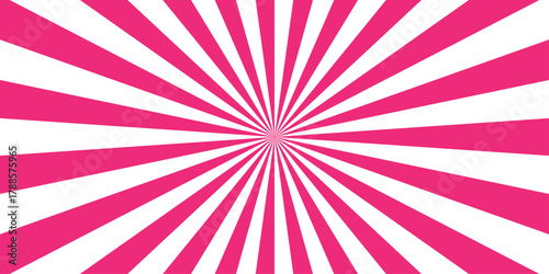 Sunburst Modern retro vintage sunrise sunbeam element spiral striped. Spiral starburst and striped pattern abstract geometric retro sunrays line wavy texture.	