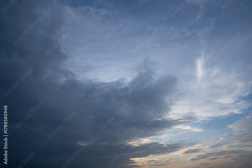 Fototapeta premium Beautiful sky and clouds