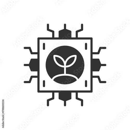 Smart Agricultural Icon