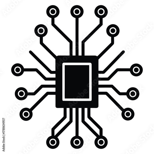 digital twin technology on white