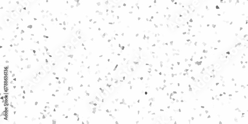 Quartz surface white for bathroom or kitchen countertop. Rock stone marble backdrop textured illustration. Abstract background featuring a mosaic pattern of gray tones with various shading. 