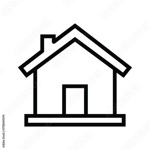 Simple house icon