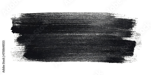 Abstract grunge brush stroke paint blot rough black texture .banner design artistic dirty splatter background .hand drawn ink stroke element for creative layout and artwork .
