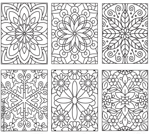 Mandala Coloring shittes for adults and kids 