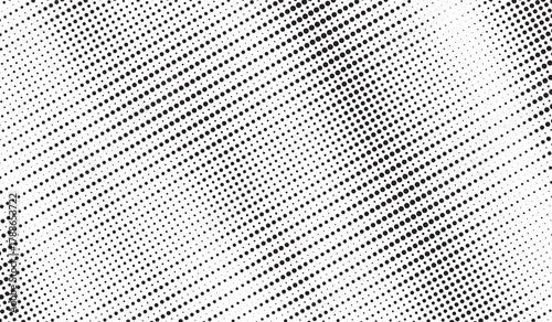Halftone background vector, abstract backdrop design with two tone pattern and copy space for edit your content