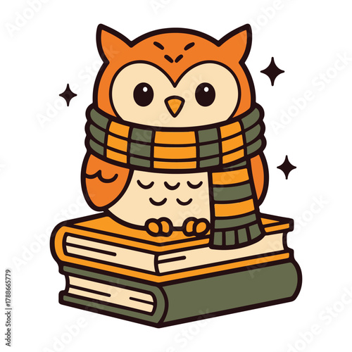 Dreamy Scholar Owl Svg 