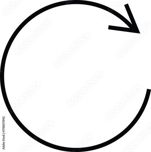 Circular arrow icon