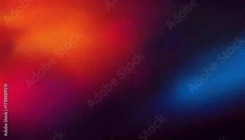 dark grainy color gradient background purple red orange blue black colors banner poster cover abstract design