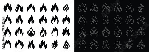 abstract, burn, burning, danger, dark, design, element, energy, fire, flame, flicker, heat, hot, icon, illustration, inferno, light, logo, motion, natural, power, red, shape, silhouette, smoke, symbol