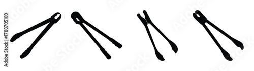 Find black and white chopstick vector illustration for asian cuisine and food preparation needs