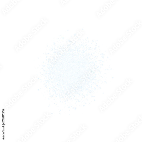 Faint Blue Spray Splatter Effect