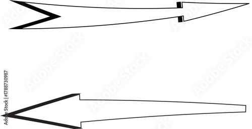 Directional arrows graphic pointing right and left movement.