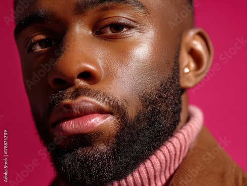 Close-up portrait of a pers...