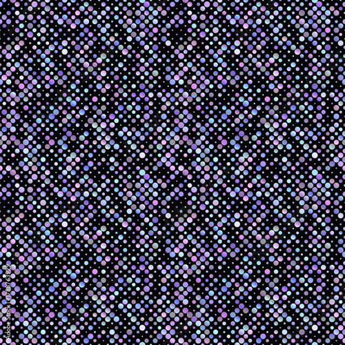 Geometrical seamless abstract random circle pattern background design