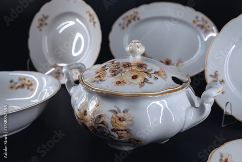 Old tableware in Poland