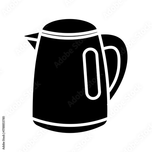 water heater or kettle icon vector