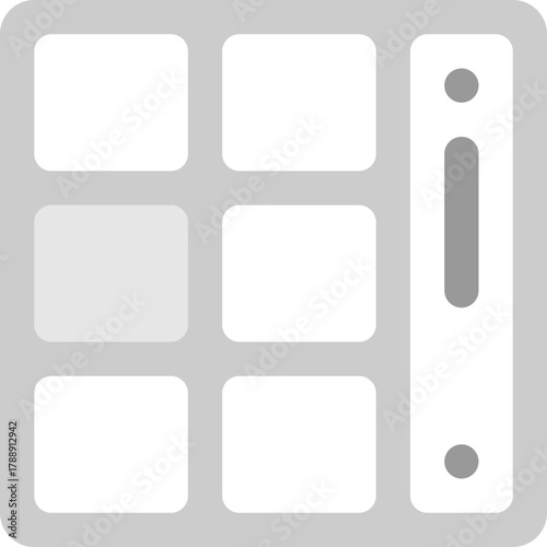 Grid Layout UI Icon