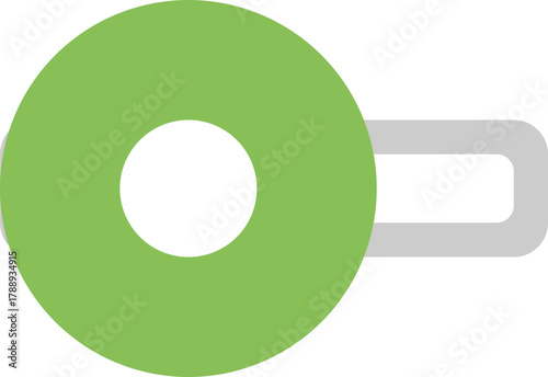 Green toggle switch icon