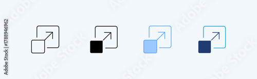Scalability Multiple Style Icon