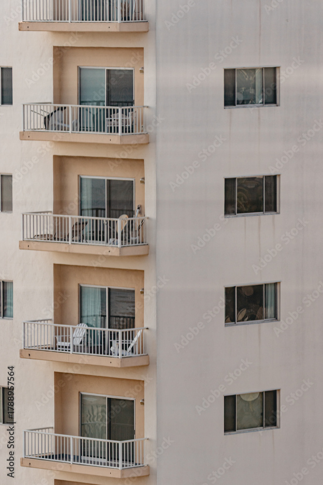 Obraz premium Contemporary and minimal architecture building 