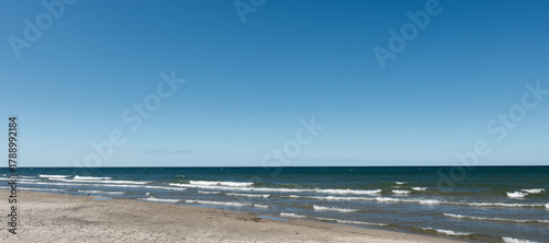 Along the beautiful shore of Lake Ontario at Sodus Point in New York State