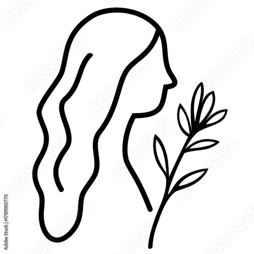 silhouette of a woman