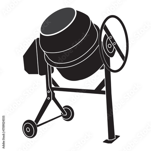 Cement and concrete mixer machine