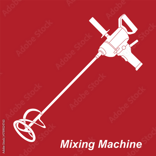 Paint mixing machine