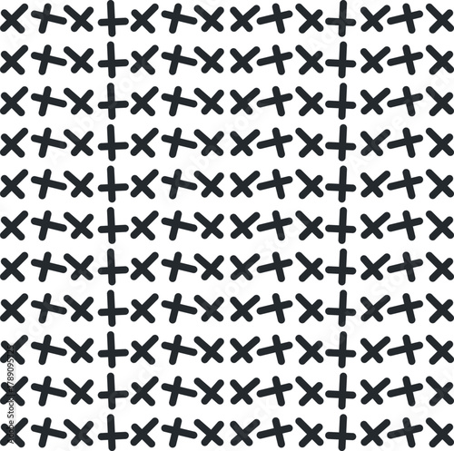 The texture consists of repeating crosses with rays of different lengths.