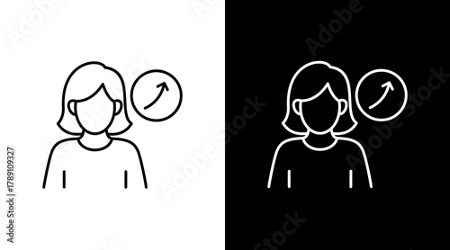 Personal Growth  Icon Set Multiple Style Collection